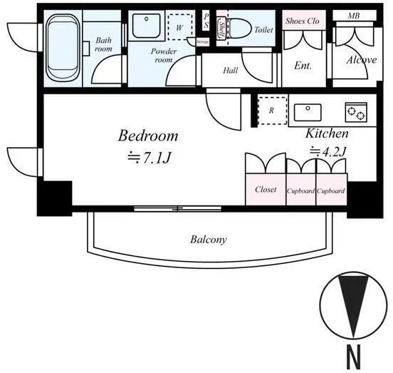 Palestudio Kamiikedai - Floor Plan - ["Plan"]
