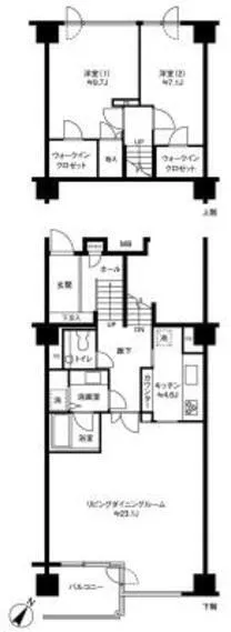 Sangubashi Mansion - Floor Plan - ["Rectangle", "Font", "Schematic"]