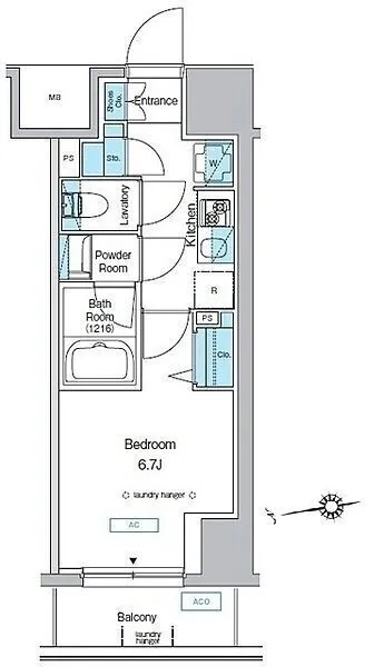 Predia Court Kita-Senju - Floor Plan - []
