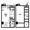 Residia Yoyogi Ⅱ - Floor Plan - ["Rectangle", "Font", "Parallel"] thumbnail