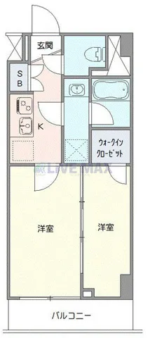 Genovia Kita-Senju - Floor Plan - []