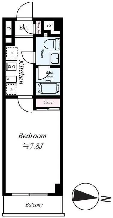 Rising Place Nishiarai - Floor Plan - []
