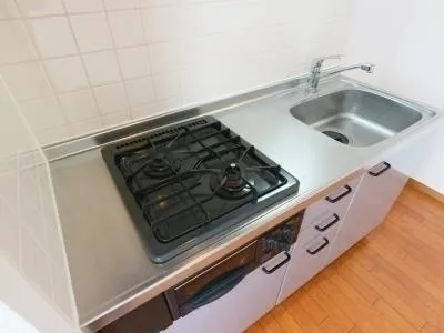 Across Meguro Tower - Interior - ["Major appliance", "Kitchen", "Kitchen stove"]