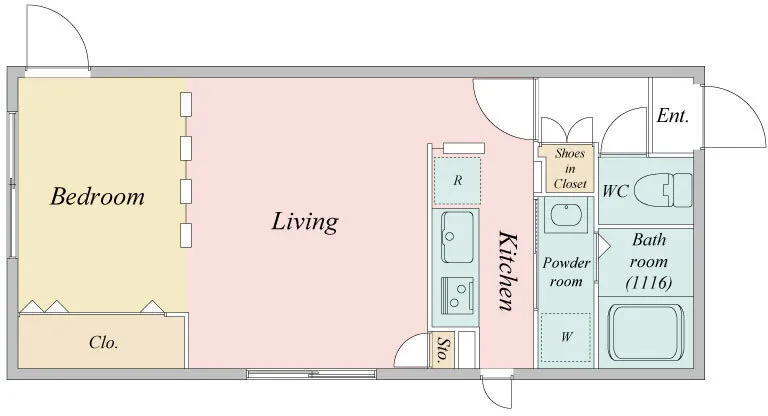 Pollast Senzoku - Floor Plan - ["White", "Floor plan", "Technical drawing"]