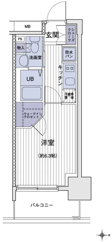 Esty Maison Oshima - Floor Plan - ["Tile Flooring"]