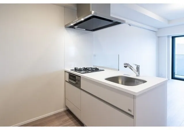 Myupure Sugamo Station - Interior - ["Kitchen", "Major appliance", "Countertop"]