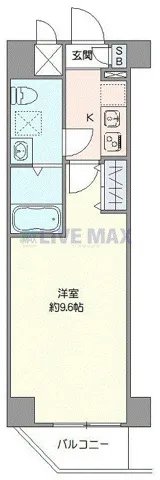 Plaire Deux Kameido Komurai - Floor Plan - ["Apartment"]