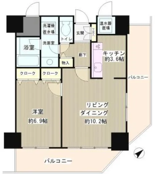 Toray Stage Meguro - Floor Plan - ["Apartment", "Condominium", "Design"]
