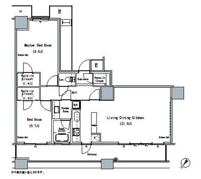 The Tokyo Towers Midtower - Floor Plan - ["Plan", "Floor plan", "Diagram"]