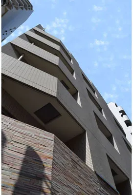 Sky Court Nouvelle Iriya No. 2 - Exterior - ["Composite material", "Concrete", "Brutalist architecture"]