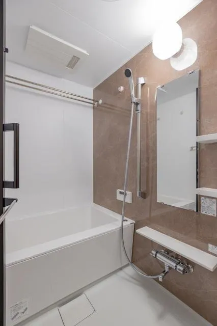 Geoent Shirokanedai - Interior - ["Bathroom", "Plumbing fixture", "Flooring"]