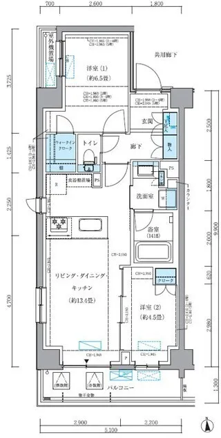 Park Axis Shinagawa Seaside - Floor Plan - ["Diagram", "Plan", "Schematic"]