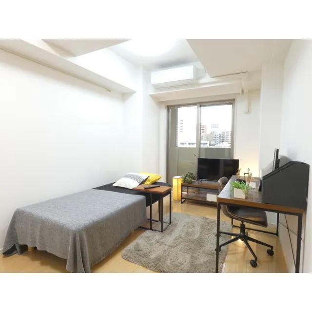 TK Flats Shibuya - Interior - ["Furniture", "Table", "Window"]