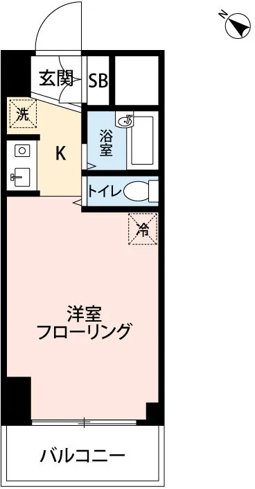 Mynavi STAY Miraie Tsukiji Station - Floor Plan - []
