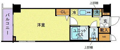 Toshin Phoenix Nihonbashi Kabutocho Sanbankan - Floor Plan - ["Apartment"]