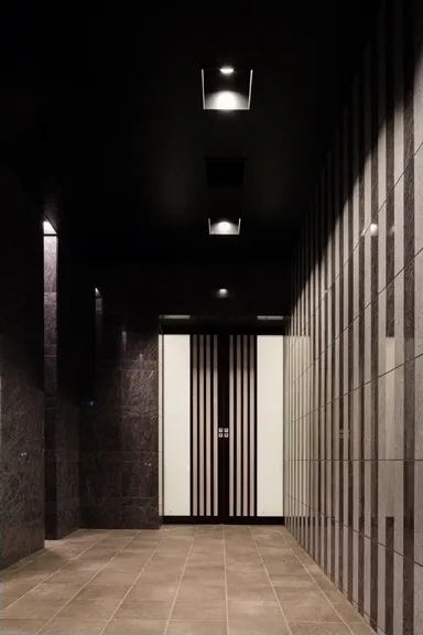 Comforia Shibuya West - Exterior - ["Black", "Light", "Ceiling"]