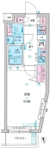 GENOVIA Kameido Suijin Skygarden - Floor Plan - []