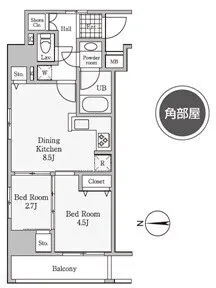 Residia Ochanomizu III - Floor Plan - ["Diagram", "Plan", "Floor plan"]