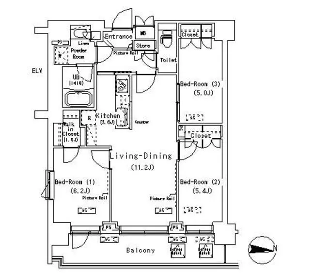 Park Axis Tatsumi Stage - Floor Plan - ["Product", "Schematic", "Font"]