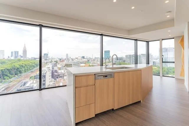 With Harajuku Residence - Interior - ["Building", "Sky", "Cabinetry"]