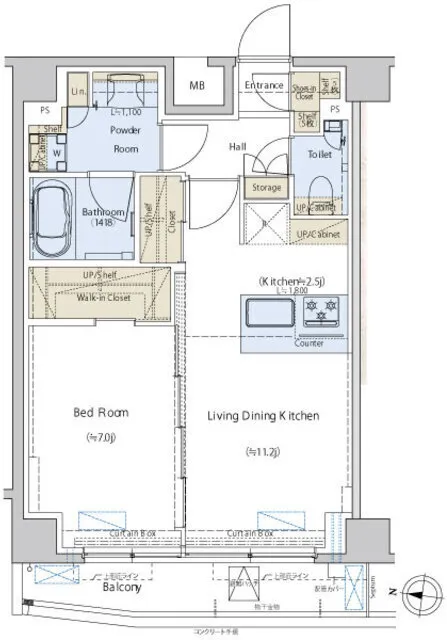 Cedar Plaza Meguro Honcho - Floor Plan - ["Diagram", "Floor plan"]