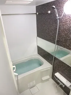 HF Higashi Oku Residence - Interior - ["Bathroom", "Plumbing fixture", "Bathtub"]