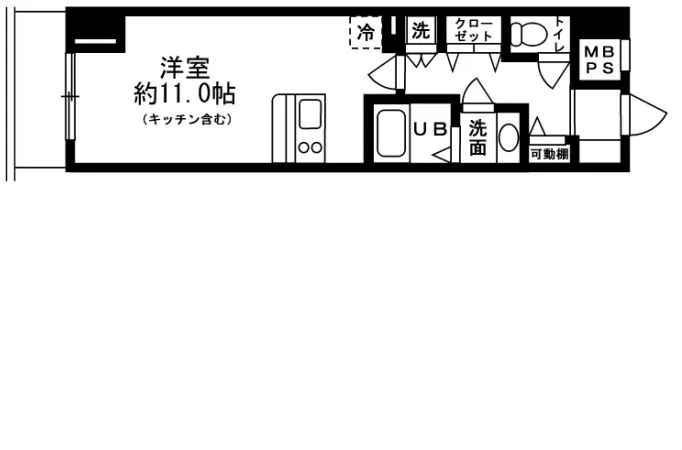 Residia Mejiro - Floor Plan - ["Font", "Rectangle", "Parallel"]