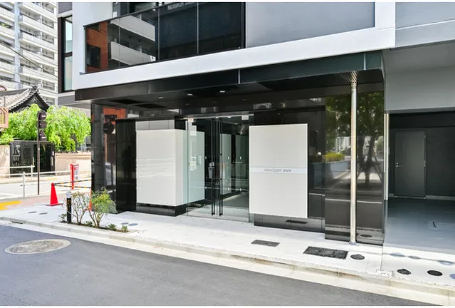 Azil Court Hamamatsucho - Exterior - ["Commercial building", "Glass", "Headquarters"]