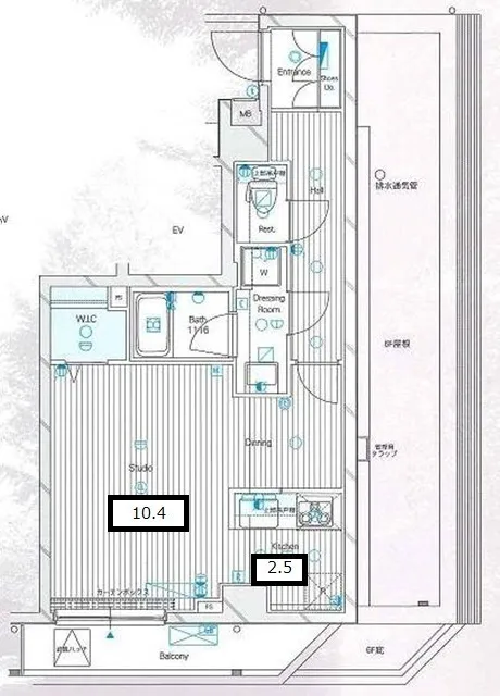 GRAND VAN FRESTALA Toyocho - Floor Plan - ["White", "Plan", "Diagram"]