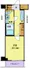 Clevista Toyosu Bayside II - Floor Plan - ["Apartment", "Tile Flooring", "Geraniums"] thumbnail