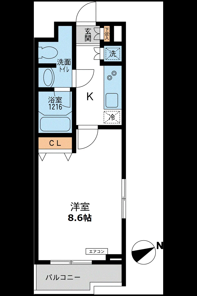 Pacific Court Meguro Minami - Floor Plan - ["Apartment"]