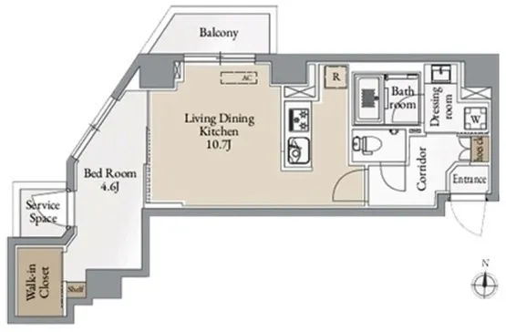 Geoent Shin-Nakano - Floor Plan - ["Diagram", "Plan", "Floor plan"]