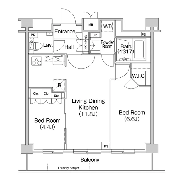 Comforia Komaba - Floor Plan - ["Floor plan", "Text", "Plan"]