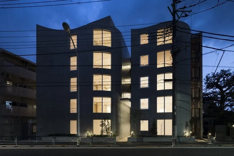 EXAM Yoga - Exterior - ["Composite material", "Concrete", "Apartment"]