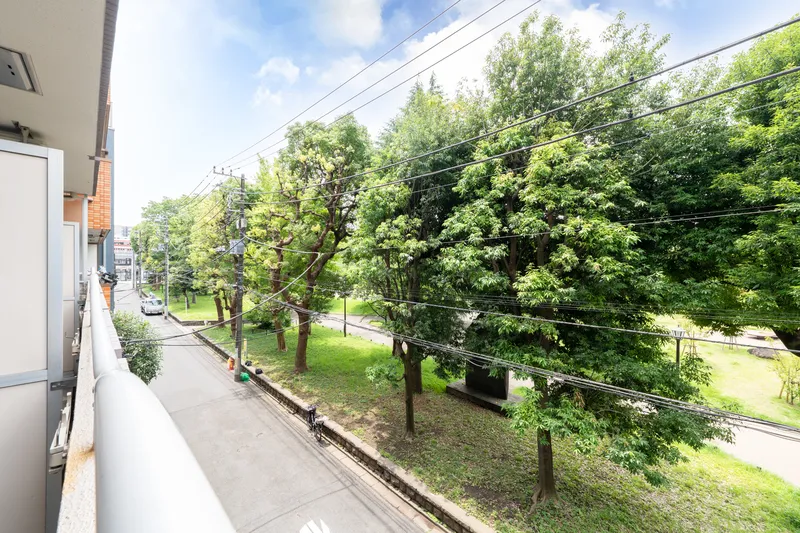 Olympus Sumida Park Building 1 - Other - ["Overhead power line", "Spring", "Electrical cable"]