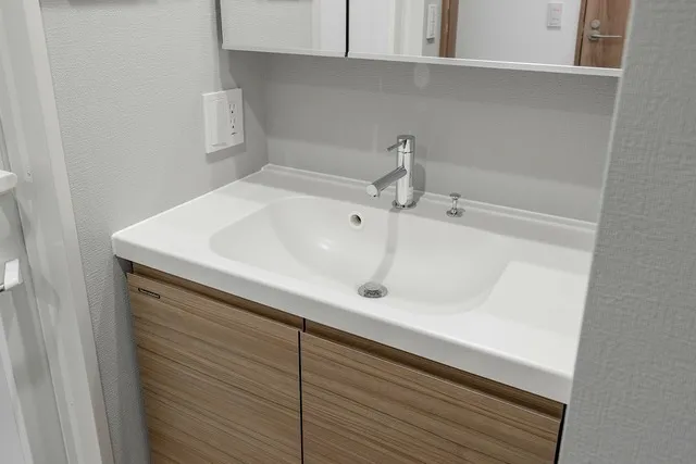 Cosmogracia Shinjuku Nishi-Waseda - Interior - ["Flooring", "Wood", "Bathroom Sink"]
