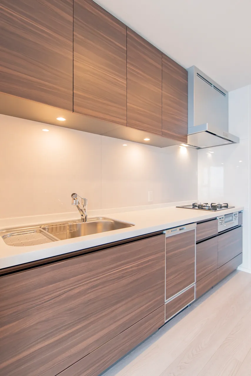 Nakano Station Residence - Interior - ["Kitchen", "Wood", "Flooring"]