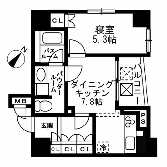 Residia Bunkyo Sengoku 2 - Floor Plan - ["Floor plan", "Diagram", "Line art"]