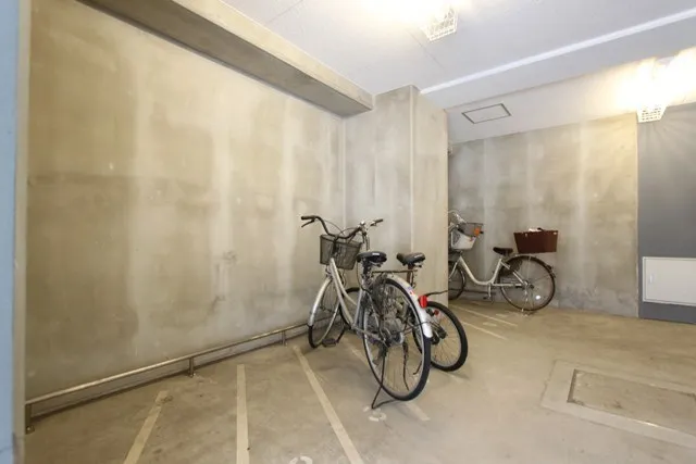 Luxury Apartment Minowa - Exterior - ["Bicycle tire", "Wheel", "Bicycle wheel rim"]