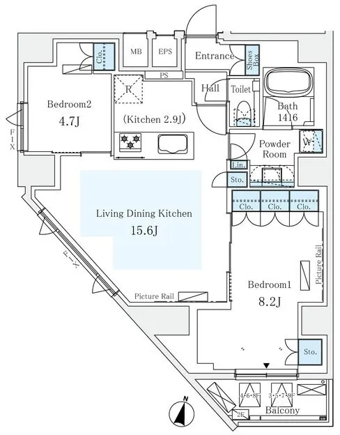 Monolith Hiroo - Floor Plan - ["Map", "Plan", "Diagram"]