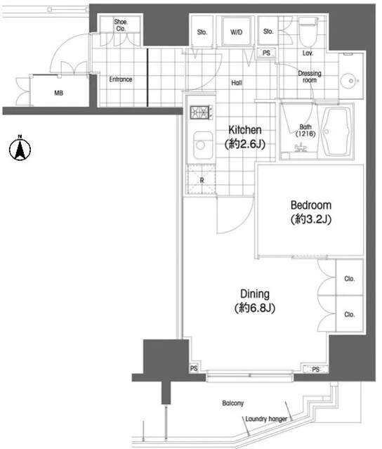 BPR Residence Ebisu - Floor Plan - ["Diagram", "Plan", "Floor plan"]