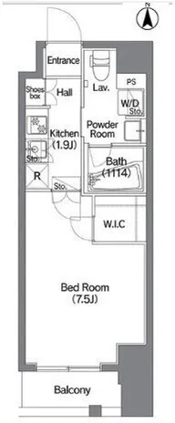 Comforia Kinshicho DEUX - Floor Plan - []