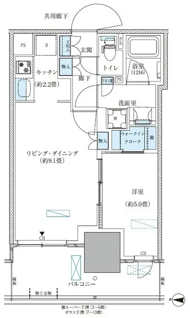 Park Axis Nishi-Ojima Comfort Square - Floor Plan - ["White", "Diagram", "Plan"]