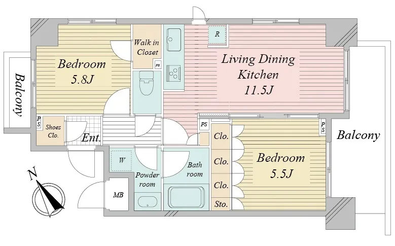 Acty Tonaka Dori - Floor Plan - ["Font", "Rectangle", "Parallel"]