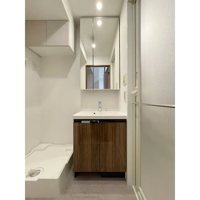 Azur Terrace Monzennakacho - Interior - ["Tap", "Mirror", "Sink"]