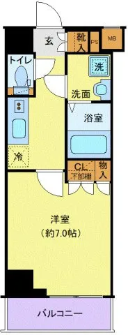 Crevista Kameido II - Floor Plan - []