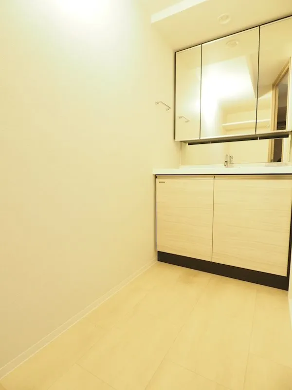 CREVIA RXE Nippori - Interior - ["Cabinetry", "Mirror", "Countertop"]