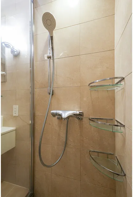 Frontier Residence The Tower Shinagawa - Interior - ["Bathroom", "Plumbing fixture", "Flooring"]