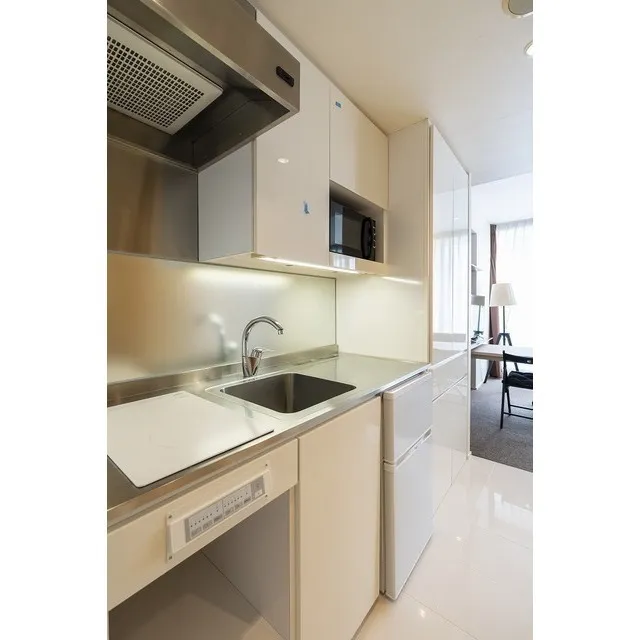 Frontier Residence The Tower Shinagawa - Interior - ["Tap", "Cabinetry", "Kitchen sink"]