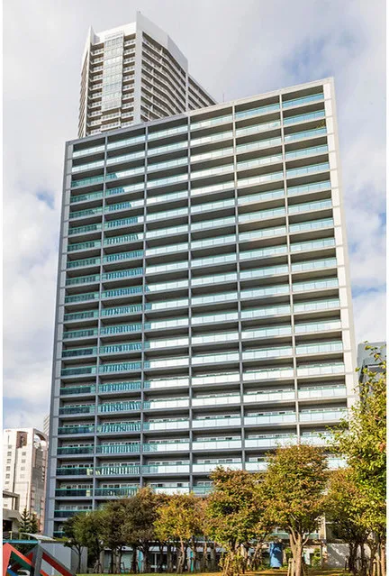 Shibaura Square Heights - Exterior - ["Condominium", "Metropolitan area", "Building"]